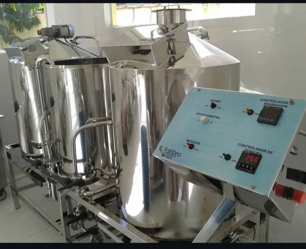 Cozinha Cervejeira 250l úteis