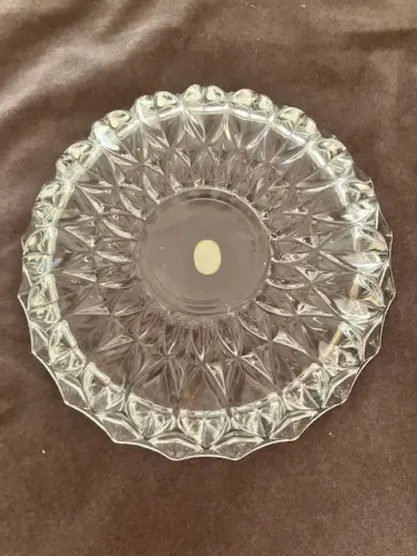peça de cristal lapidada