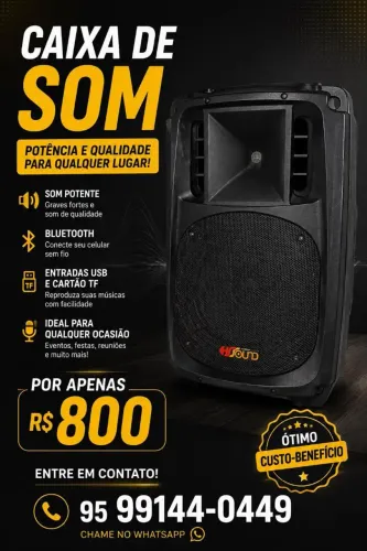 Caixa amplificada 