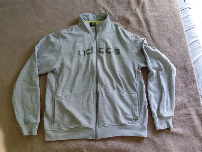 Moletom forrado adidas xl (veste até xxl)