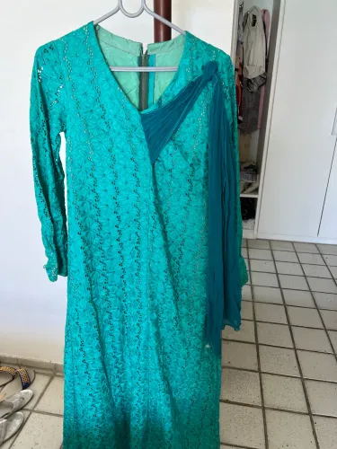 Vestido longo de festa