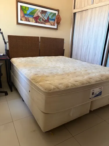 Cama Box Queen Modelo Europeu Valencia Flex do Brasil