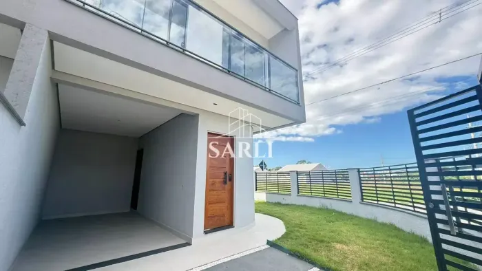 Sobrado Novo com 2 dormitórios à venda, 90 m² por R$ 499.000 - Nova Palhoça - Palhoça/SC