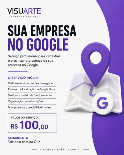 CADASTRO DE EMPRESA NO GOOGLE