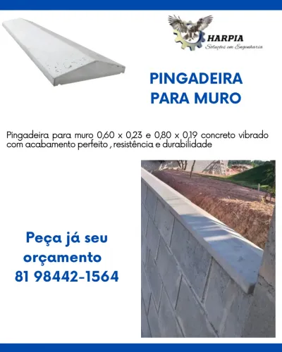 Pingadeira para muro 