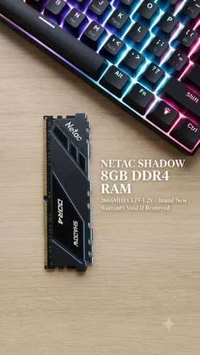 DUAS MEMÓRIAS RAM DDR4 2666MHZ