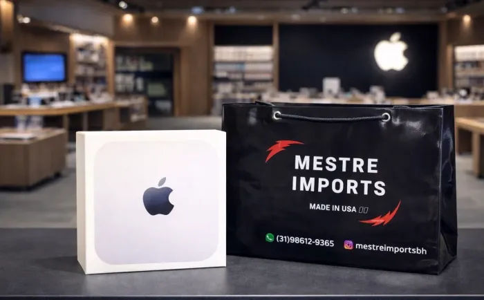Mac Mini M4 16 / 256 GB (NOVO) LOJA FÍSICA + NOTA - DISTRIBUIDOR ATACADISTA