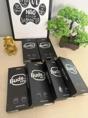 Fone Bluetooth, sem fio, redmi buds 3, xaiomi