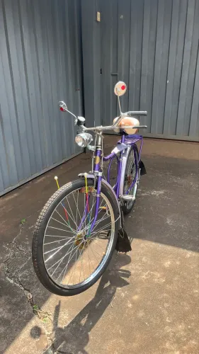 Bicicleta Monark barra circular