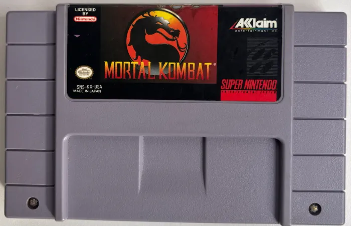 Mortal Kombat - Super Nintendo Snes - Original