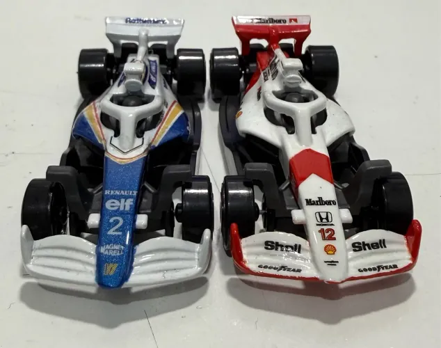 Hot Wheels Formula 1 Ayrton Senna (McLaren e Willians)