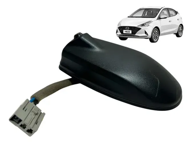 Base Antena Teto Hyundai Hb20 2020 A 2024 Original Preto