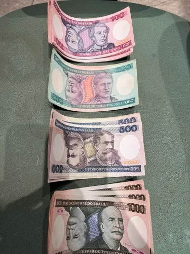 Cédulas antigas cruzeiros