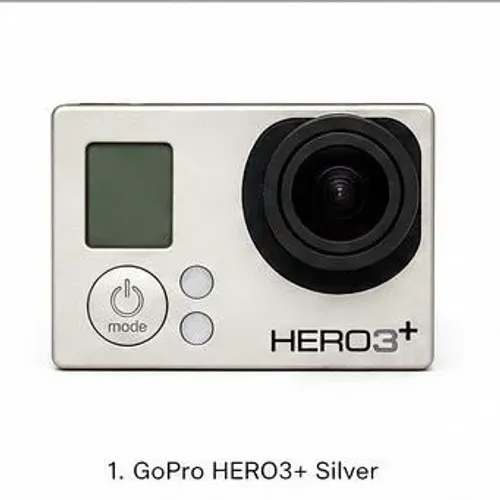 GoPro HERO3+ Silver + Kit Completo Original (Bastão, Caixa, Suportes)