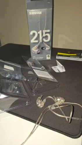Shure SE215 transparente