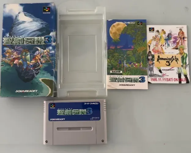 *OPORTUNIDADE* Jogo de Super Nintendo (SNES) Secret of Mana 2 (Trials Of Mana) Frete Free!