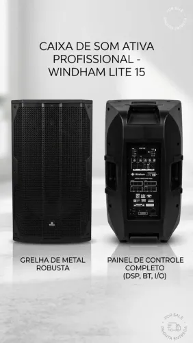 PA - CAIXA ATIVA - AMPLIFICADA - WALDMAN TOURCAB LITE 15