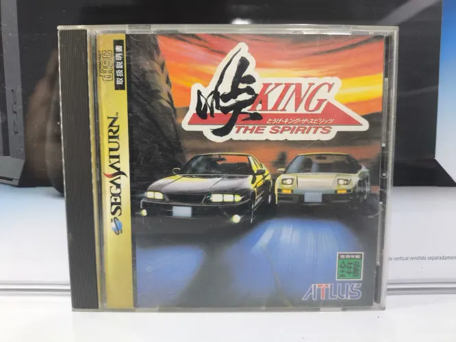 Jogo Touge King The Spirits JP Saturn