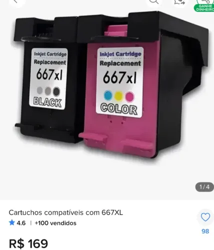 Cartucho impressora