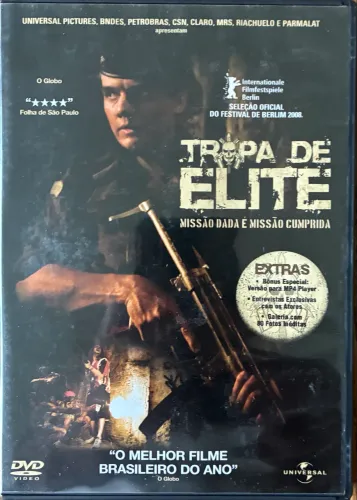 DVD TROPA DE ELITE