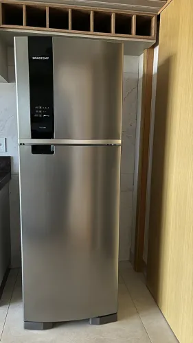 Geladeira Brastemp 385L Inox Inverter