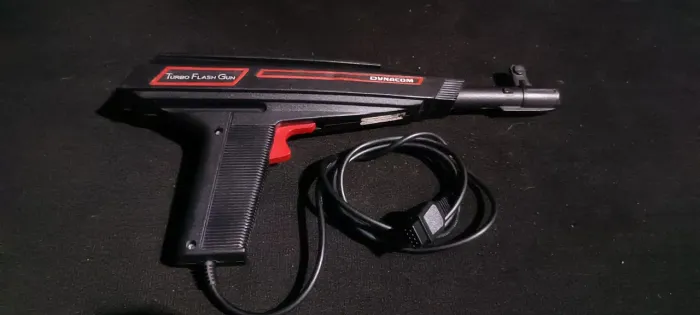 Controle joystick videogame Dynacom turbo flash gun 
