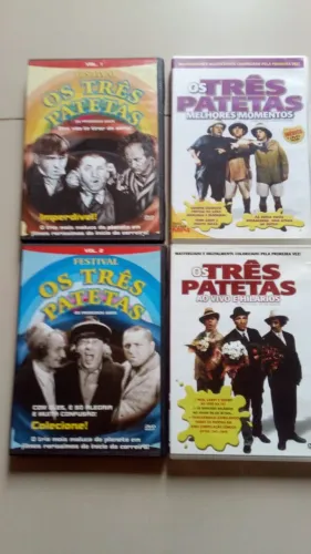 Dvd os três patetas