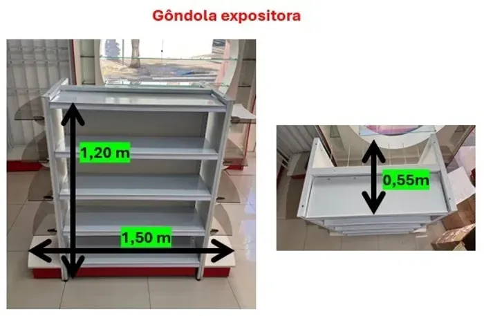 Gôndola expositora