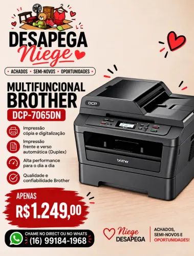 Impressora Multifuncional Brother Dcp-7065dn