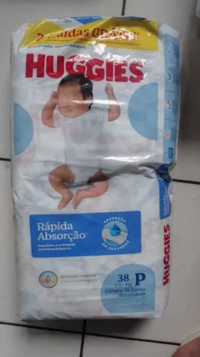 Fraldas Descartáveis, tamanho P: Marcas