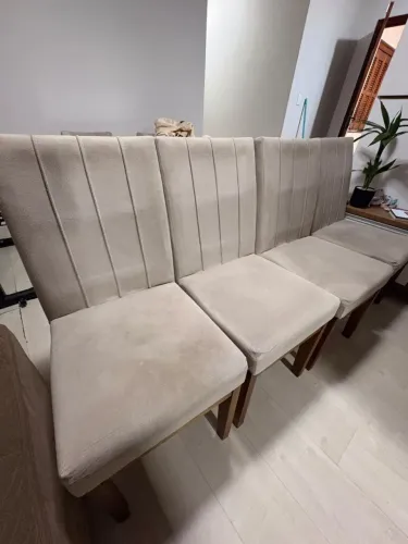 4 cadeiras para mesa de jantar 