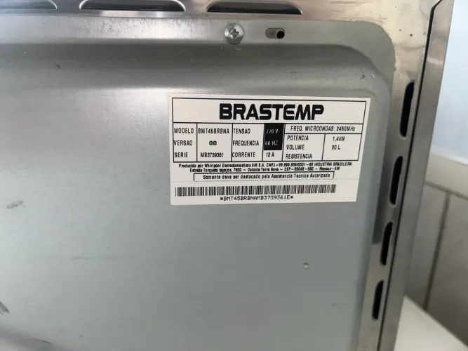 Microondas Brastemp Facility
