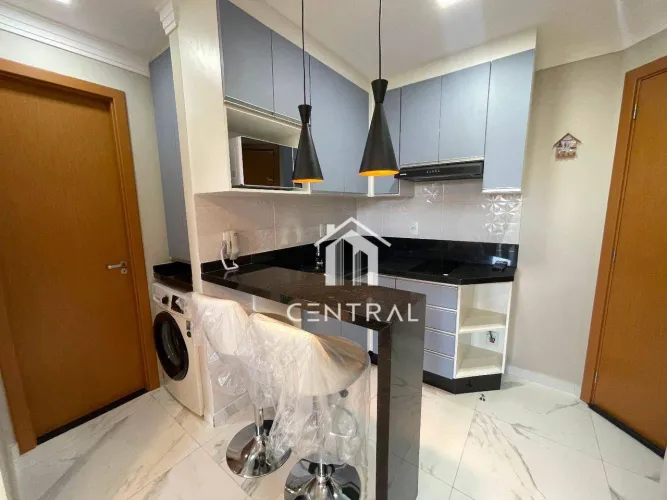 Studio para locação - Condomínio Via Alameda - 32m² - Varanda - Vaga - Centro Guarulhos/SP