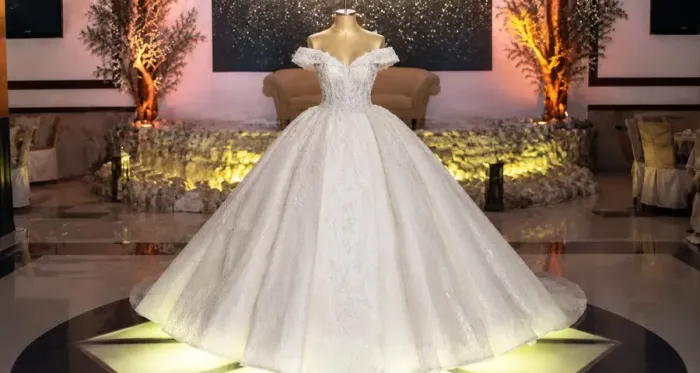 vestido de noiva árabe 