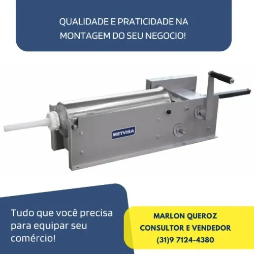 Ensacadeira de Linguiça Metvisa Nova