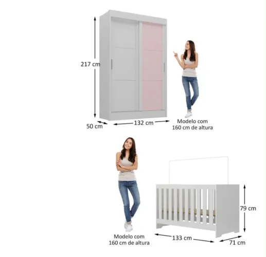 Jogo de quarto infantil menina