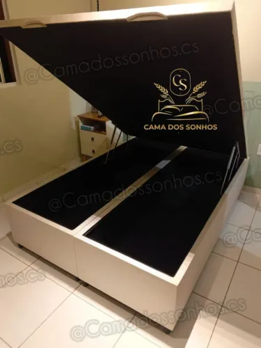 Cama baú casal