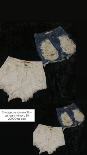 Roupas e sapatos, botas semi novas e novas..