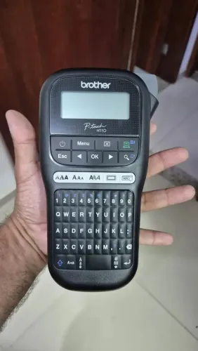 Rotulador Brother etiquetadora portátil nova lacrada promoção entrego