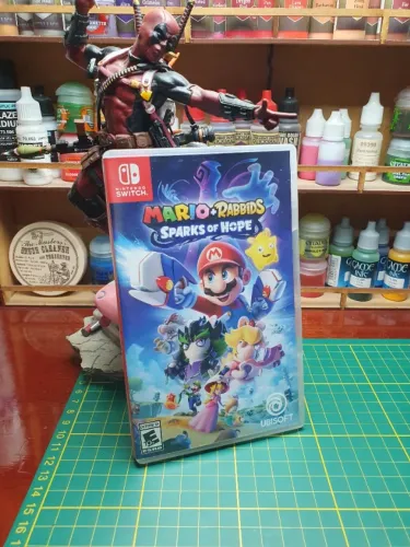 Mario+Rabbids, Sparks of Hope. Seminovo. Nintendo Switch 1 e 2.