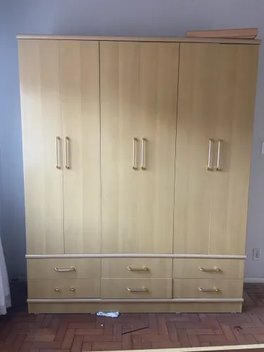 Jogo de quarto - cama , guarda roupa  