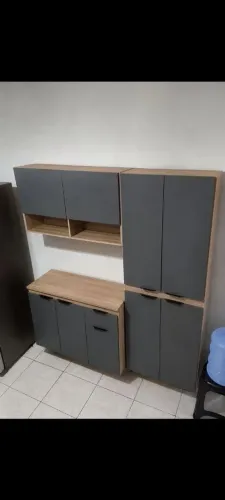 ? Armário de Cozinha Completo e Bem Conservado