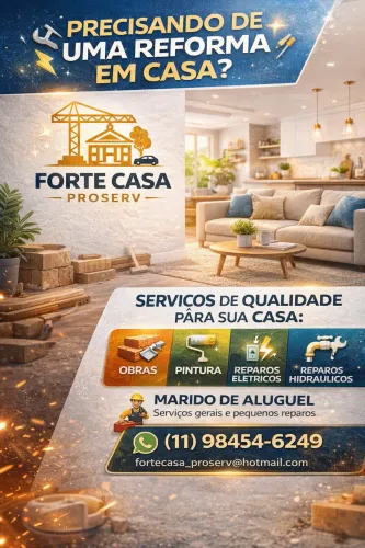 Forte Casa Proserv - Serviços Residenciais e Reformas em Geral