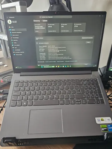 Notebook gamer lenovo loq e | i5 12° | RTX3050 | 8GB | 512GB