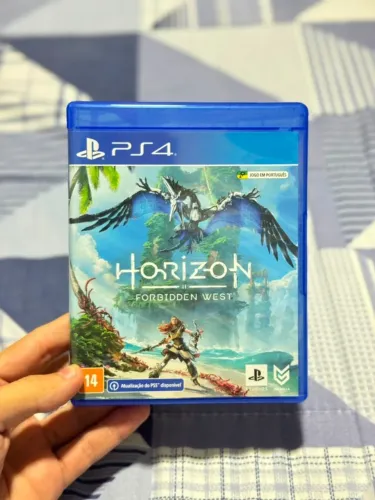Horizon Forbidden West mídia física PS4 (compatível com PS5)