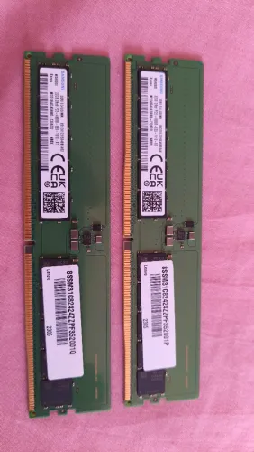 2 Memória Ran SANSUNG 32 GB 4800 MHZ