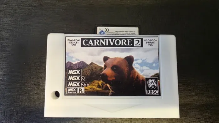 Cartucho Msx Carnivore2 (flashrom, Scc+, Fmpac, Ide/cf, Ram)