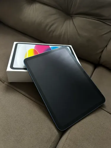 Ipad 10ª Geração 64GB Azul - Completo com acessórios