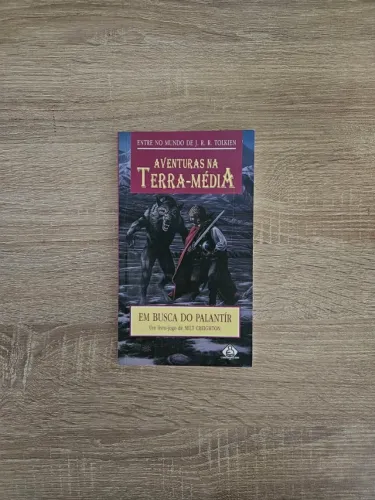 Em Busca do Palantír Aventuras na Terra Média Livro jogo RPG Milt Creighton J R R Tolkien