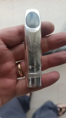 Boquilha de metal Henri Selmer "E" para sax alto